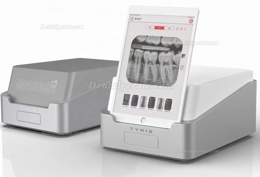 TYRIS TR310 speicherfolienscanner zahnarzt mit Pad und speicherfolie zahnfilm